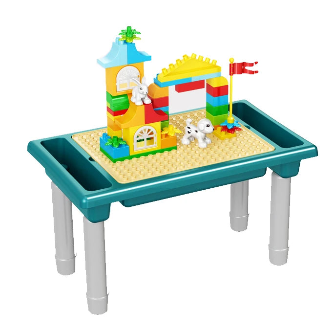 Bloques didácticos con mesa