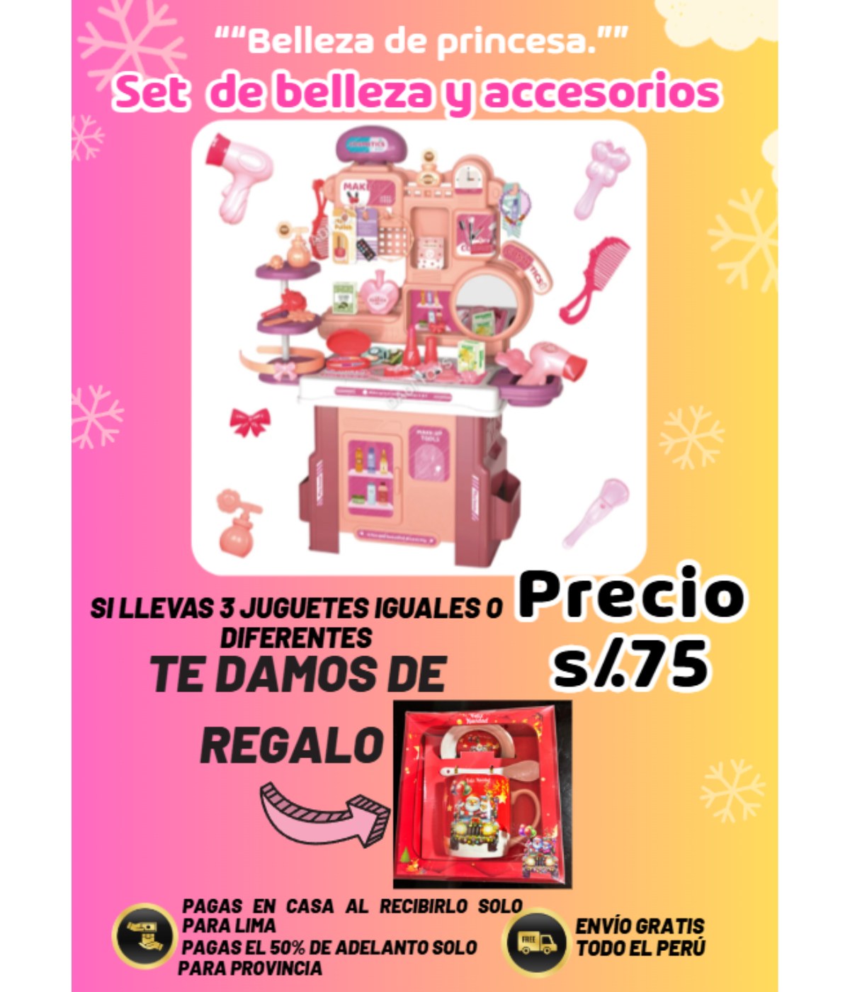 Set de belleza y accesorios (42 piezas)