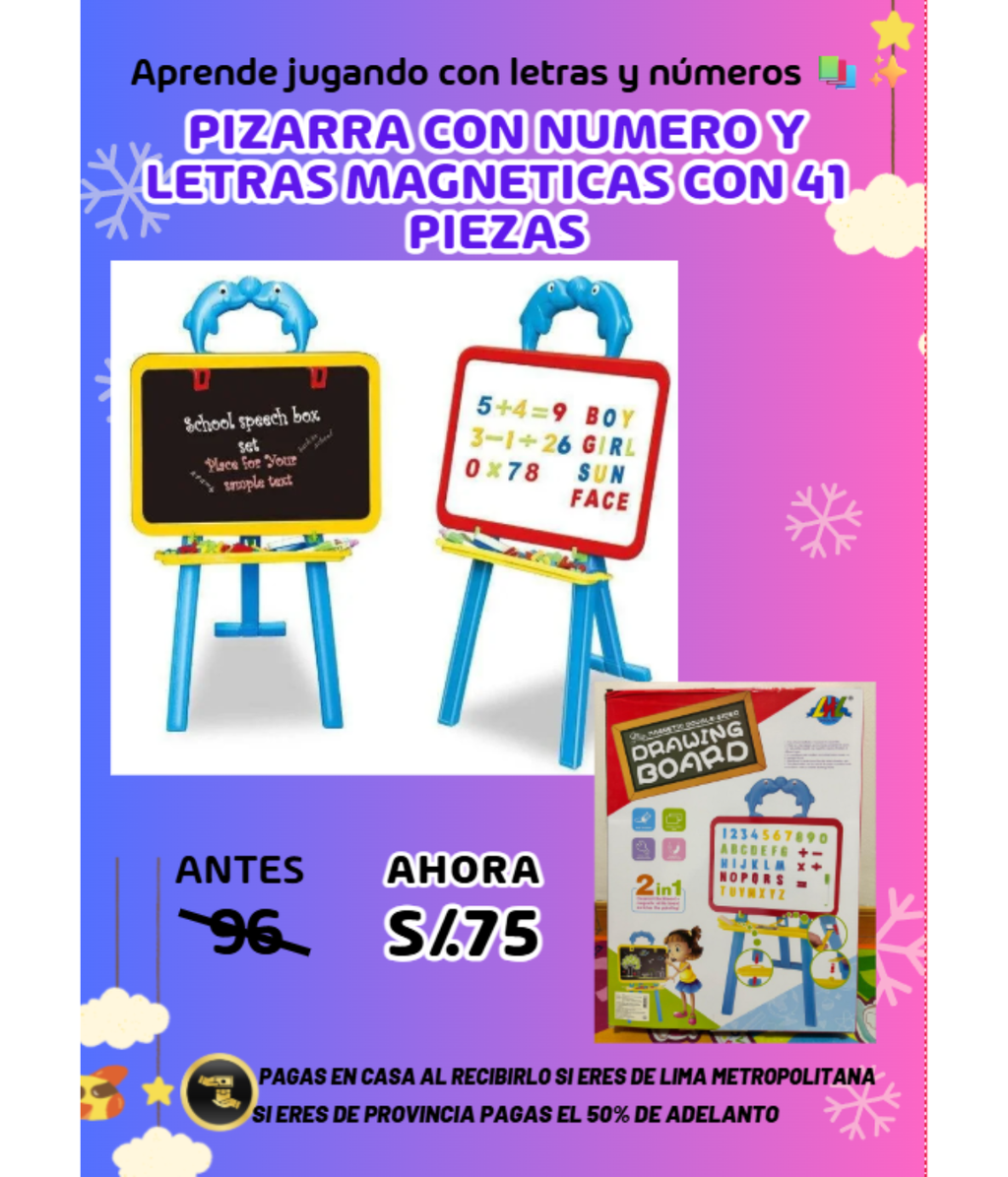 𝙋𝙄𝙕𝘼𝙍𝙍𝘼 𝘾𝙊𝙉 𝙉𝙐𝙈𝙀𝙍𝙊 𝙔 𝙇𝙀𝙏𝙍𝘼𝙎 𝙈𝘼𝙂𝙉𝙀𝙏𝙄𝘾𝘼𝙎 𝘾𝙊𝙉 41 𝙋𝙄𝙀𝙕𝘼𝙎 📖🎨