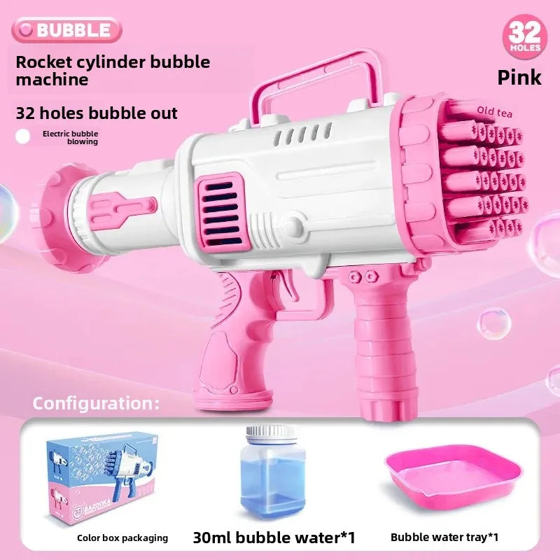 Pistola Burbujera incluye líquido