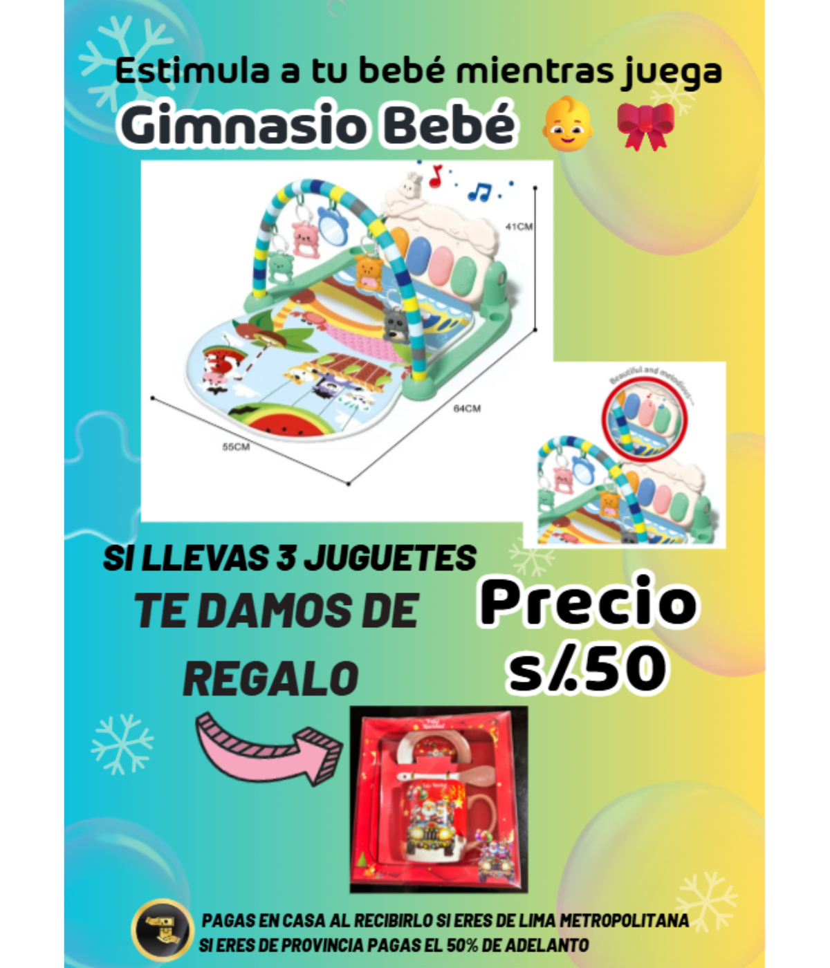 Gimnasio Bebé 👶🎀