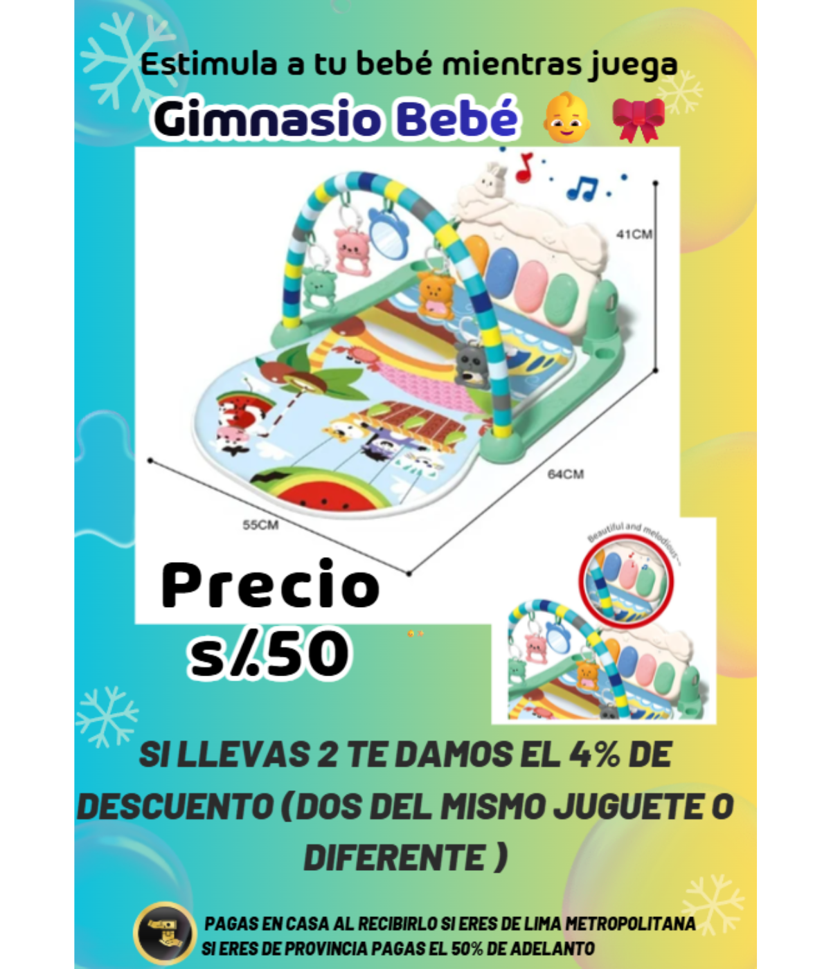 Gimnasio Bebé 👶🎀