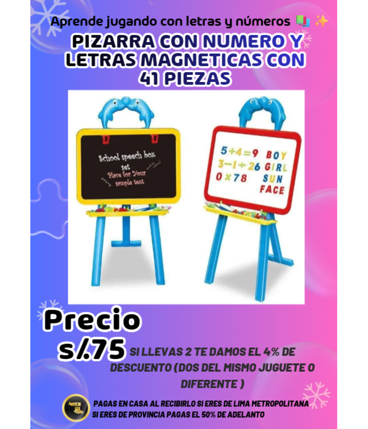 𝙋𝙄𝙕𝘼𝙍𝙍𝘼 𝘾𝙊𝙉 𝙉𝙐𝙈𝙀𝙍𝙊 𝙔 𝙇𝙀𝙏𝙍𝘼𝙎 𝙈𝘼𝙂𝙉𝙀𝙏𝙄𝘾𝘼𝙎 𝘾𝙊𝙉 41 𝙋𝙄𝙀𝙕𝘼𝙎 📖🎨