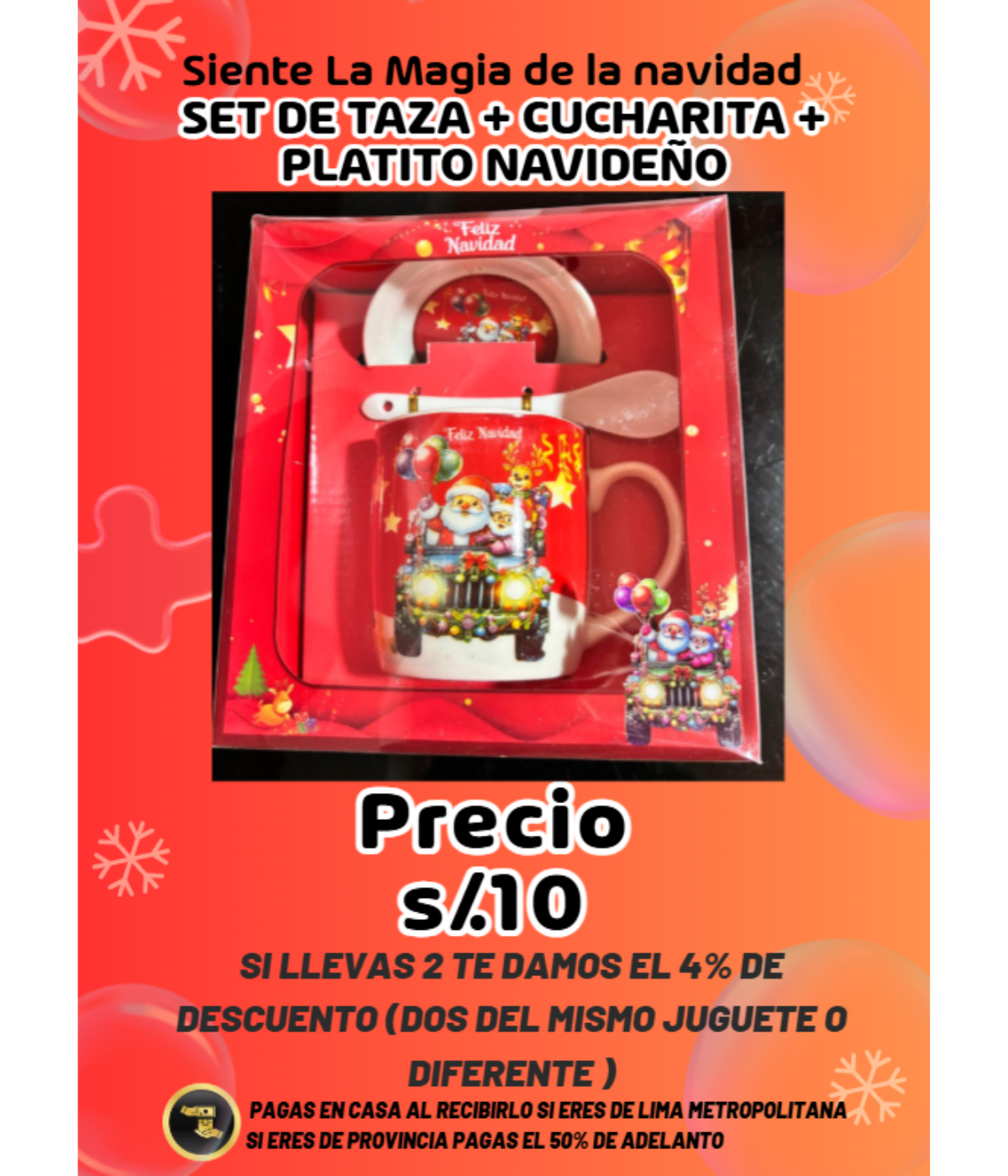 𝙎𝙀𝙏 𝘿𝙀 𝙏𝘼𝙕𝘼 + 𝘾𝙐𝘾𝙃𝘼𝙍𝙄𝙏𝘼 + 𝙋𝙇𝘼𝙏𝙄𝙏𝙊 𝙉𝘼𝙑𝙄𝘿𝙀𝙉̃𝙊 🎁✨