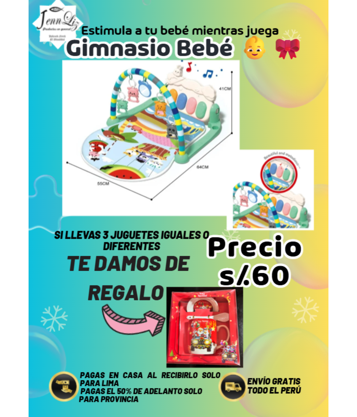 Gimnasio Bebé 👶🎀